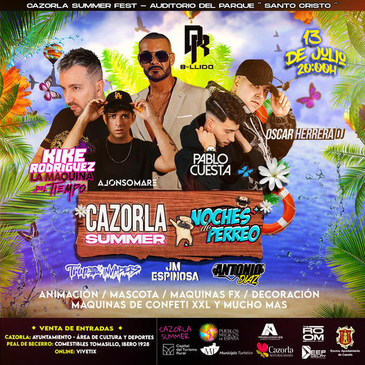 Cartel Cazorla Summer Fest 2024