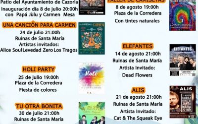 Compra tus entradas: Verano Cultural en Cazorla