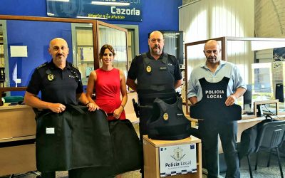 La Policía Local de Cazorla ya cuenta con la adquisición de chalecos antibalas