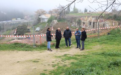 Avanzan las obras de la ribera del río Cerezuelo de Cazorla