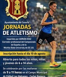 Jornadas de Atletismo junto a nuestro vecino Adrián Díaz. 🏃♀️🏃♂️